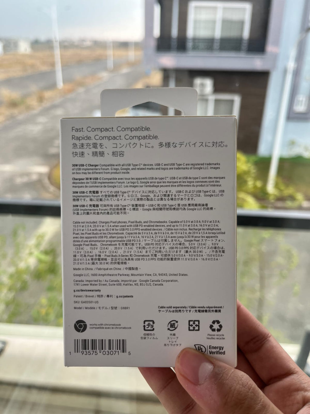 Google Pixel 30W Fast Charger ⚡ + FREE Type-C Cable | Fast Charging Adapter for Pixel & Android