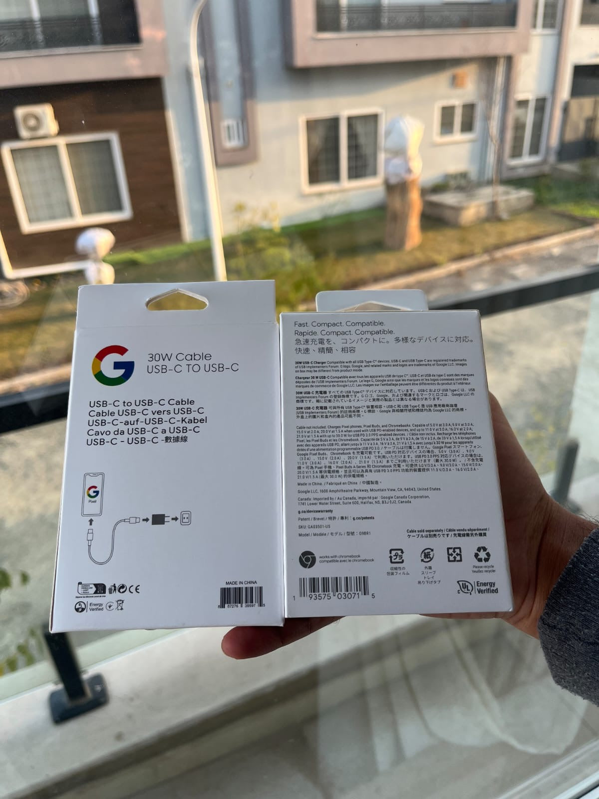 Google Pixel 30W Fast Charger ⚡ + FREE Type-C Cable | Fast Charging Adapter for Pixel & Android