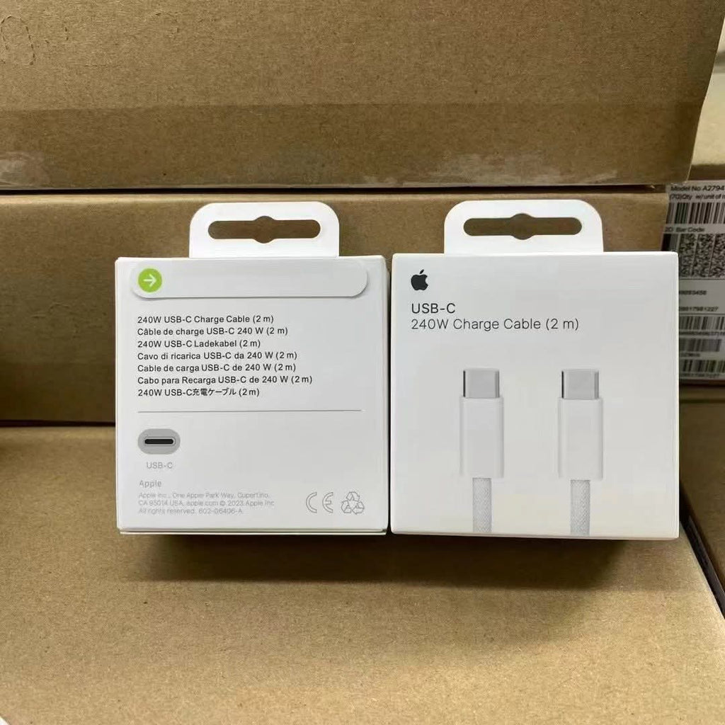 Apple USB-C to C Cable Pakistan (2m) 240W – MacBook, iPhone 16/17 Pro Max & iPad
