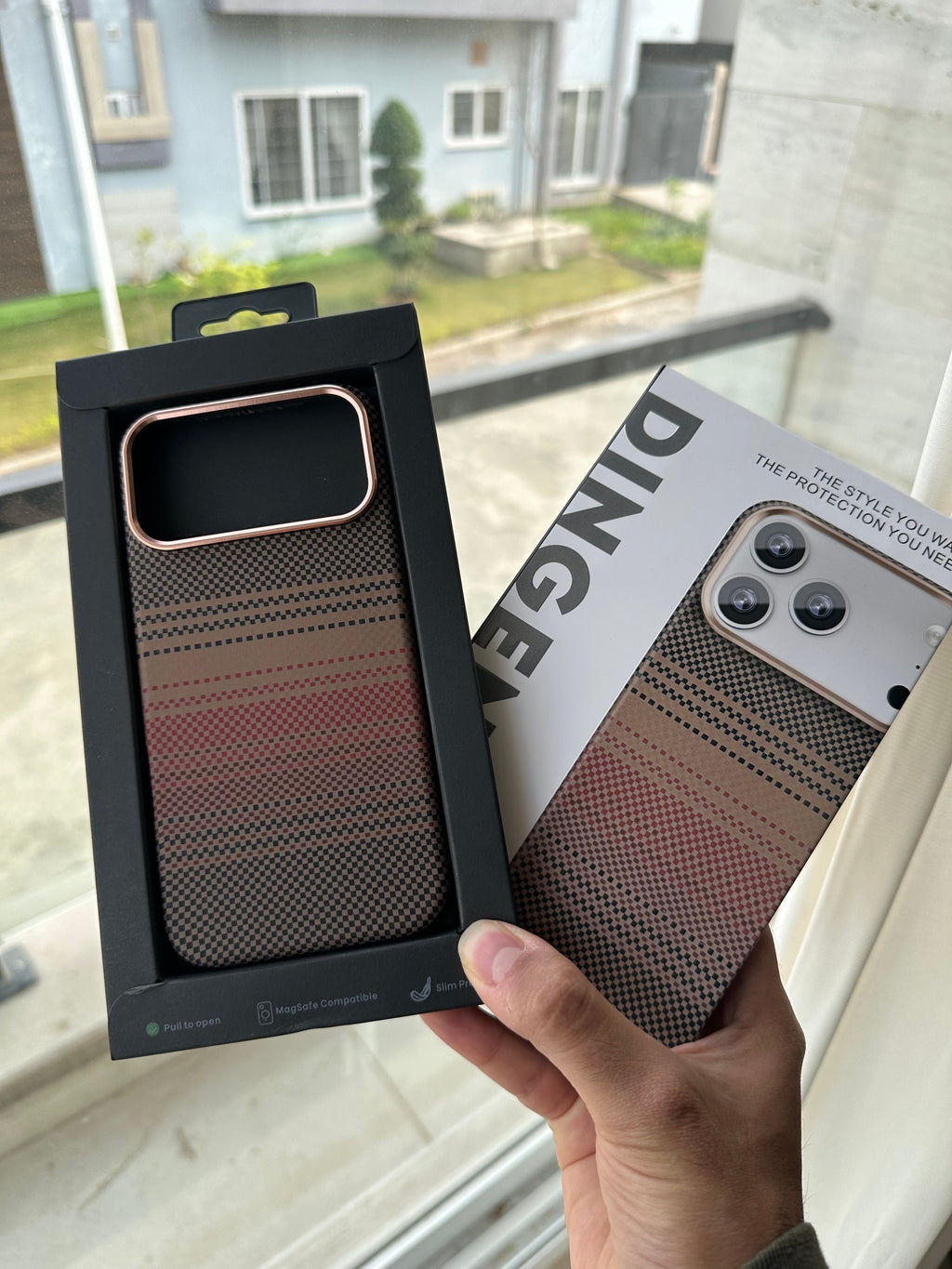 Pitaka Aramid UltraGuard Case Pakistan for iPhone 17 Pro Max - Sunset