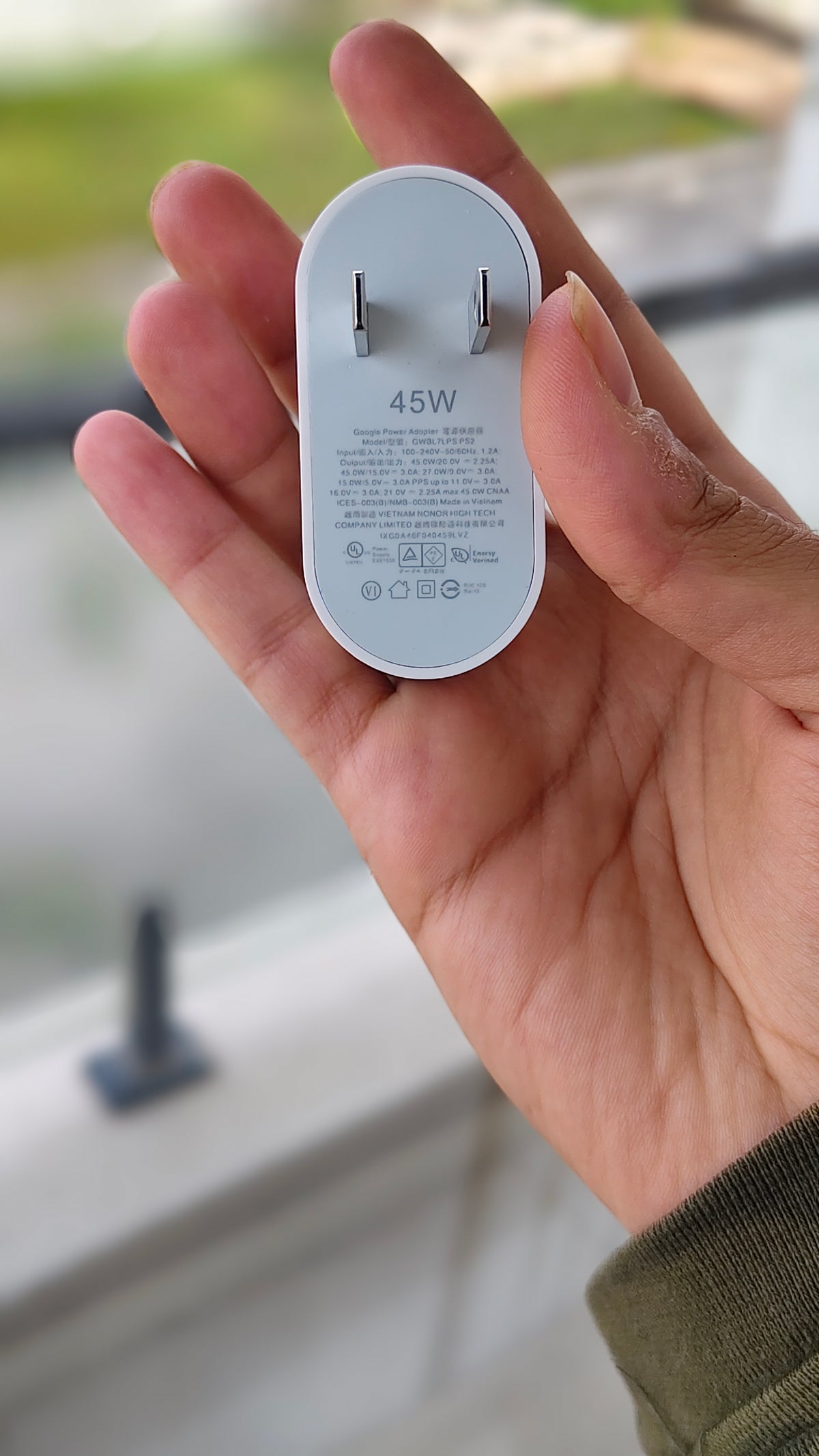 Google Pixel 45W USB-C Fast Charger + FREE Data Cable