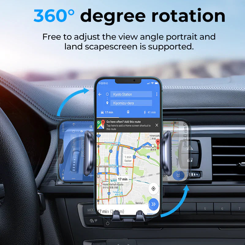 Joyroom 15W Wireless Fast Charging Car Phone Holder Mount Pakistan – JR-ZS241