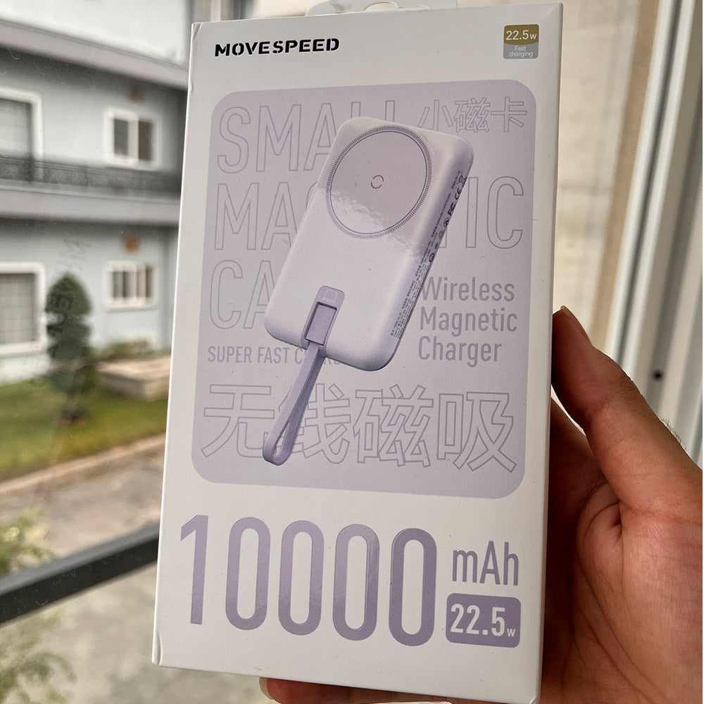 Move Speed 10000mAh Power Bank Pakistan – Fast Charging Portable Battery