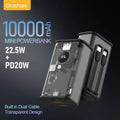 Orashare OT10CL Power Bank Pakistan – Built-in Cable 10000mAh Digital Display