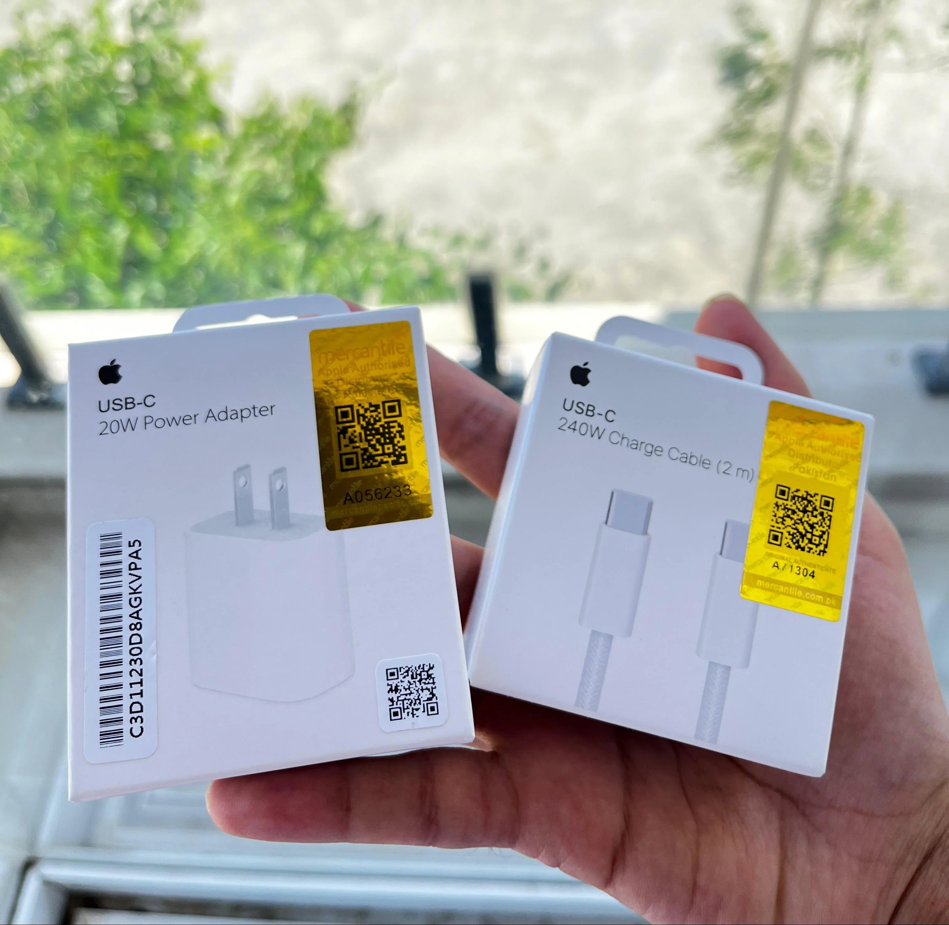 Apple 2-Pin 20W USB-C Power Adapter Pakistan with FREE Cable